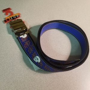 Boys Razor Web Belt